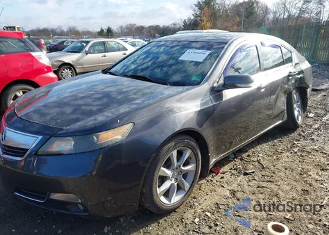 2012 Acura Tl 3.5 из США, поврежденный, VIN 19UUA8F22CA015900